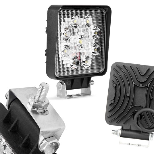 02421 AWL07 9LED 110x110 35W FLAT 9-36V -photo number 2