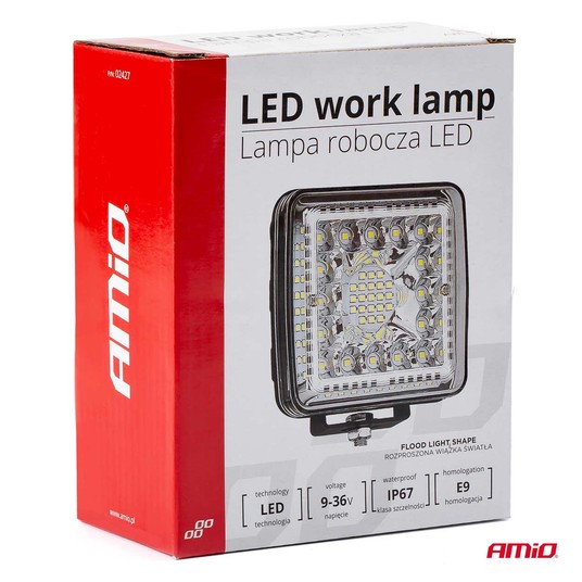 02427 AWL13 77LED 110x110 45W FLAT 9-36V -photo number 5