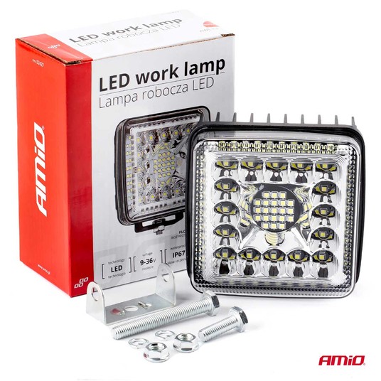02427 AWL13 77LED 110x110 45W FLAT 9-36V -photo number 1