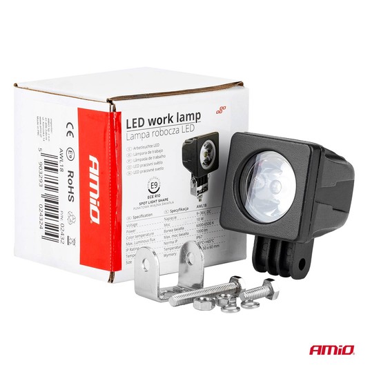 02432 Lampa robocza AWL18 1LED HP SPOT 9-36V -photo number 5