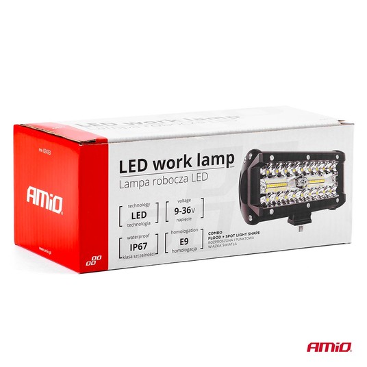 02433 AWL19 40 LED 160x74 120W COMBO 9-36V -photo number 2