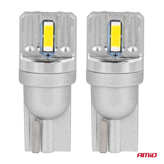 03719 Żarówki LED T10 W5W 2x1860 SMD 12V 24V White -photo number 4