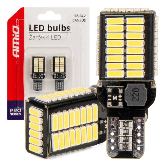 03724 Żarówki LED CANBUS PRO T15e W16W 54x4014 SMD -photo number 1