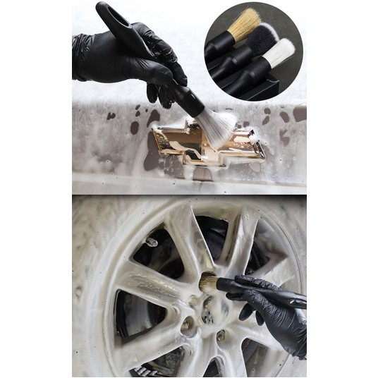 3-częściowy zestaw pędzli do detalingu Premium -photo number 13