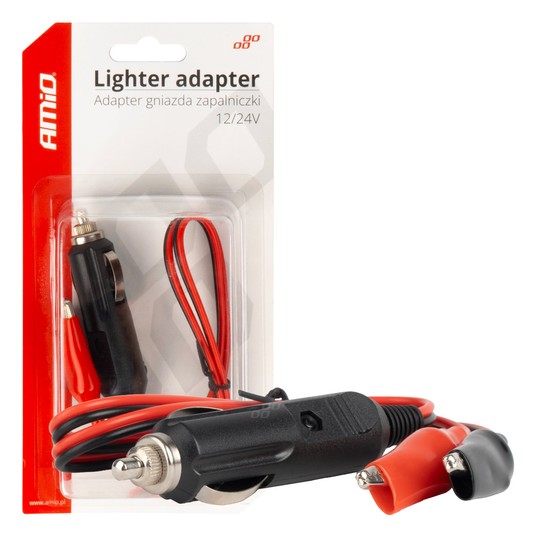 Adapter gniaz. Zap. z wyj. na kro. 12V 24V 60cm -photo number 1