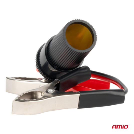 Adapter kro. do gniaz. Zapal. 12V 24V 15cm AMIO-03 -photo number 3