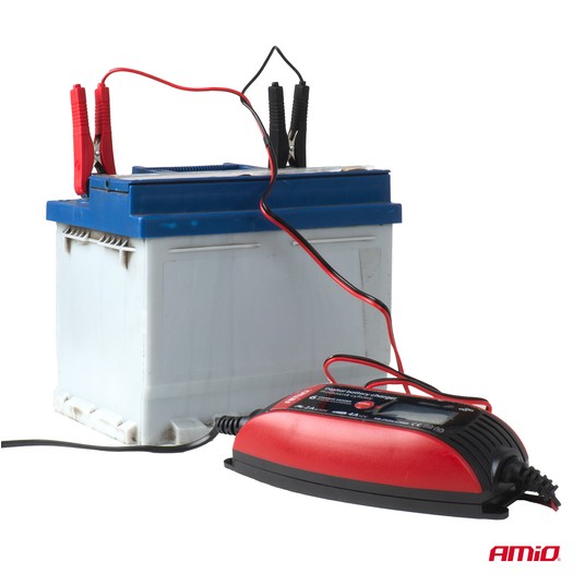 AMiO Prostownik cyfrowy 6V/12V - 2A/4A - DVL DBC-4 -photo number 7