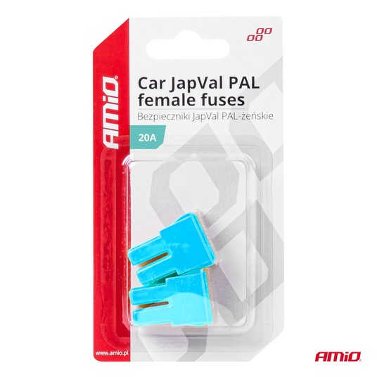 Bezpieczniki JAPVAL TYP F 20A 2szt -photo number 2