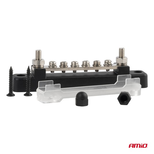Blok roz. masy minusa bus bar M6 12V - 48V 150A -photo number 3