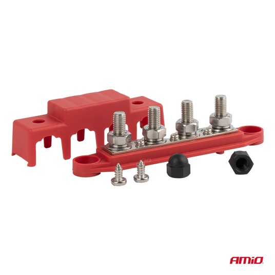Blok roz. masy plusa bus bar M10 12V - 48V 250A -photo number 3