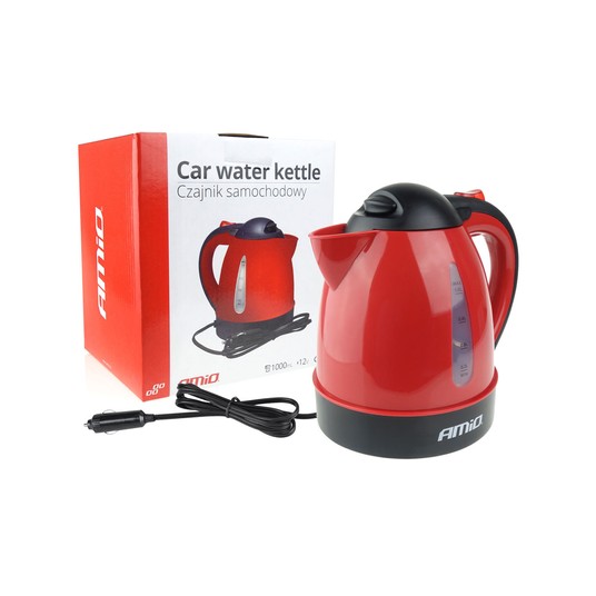 Czajnik samochodowy 1000 ml 12V 150W AMIO-02175 -zdjęcie numer 2