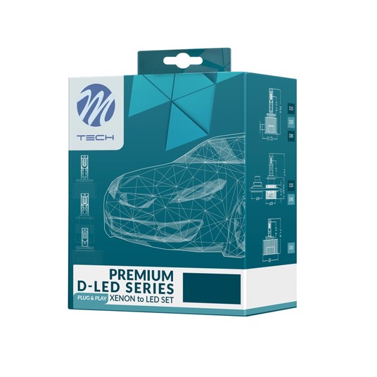 D1S LED - Plug'Play - 2pcs/set -photo number 2