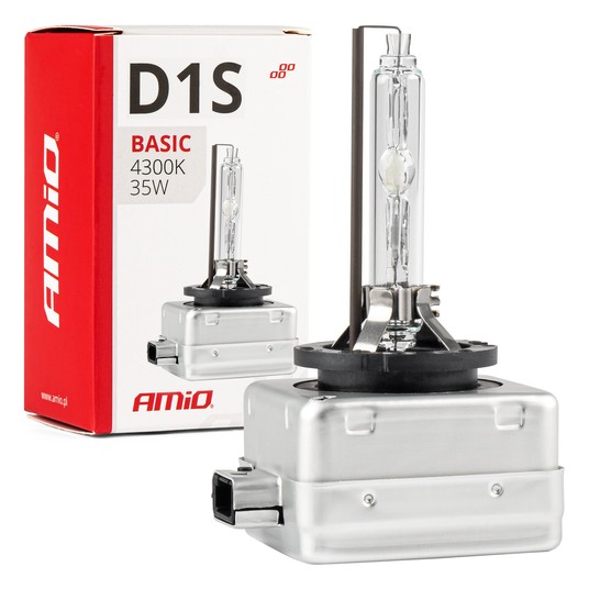 D1S Żarówka ksenonowa 35W 4300K PK32d-2 AMiO BASIC -photo number 1
