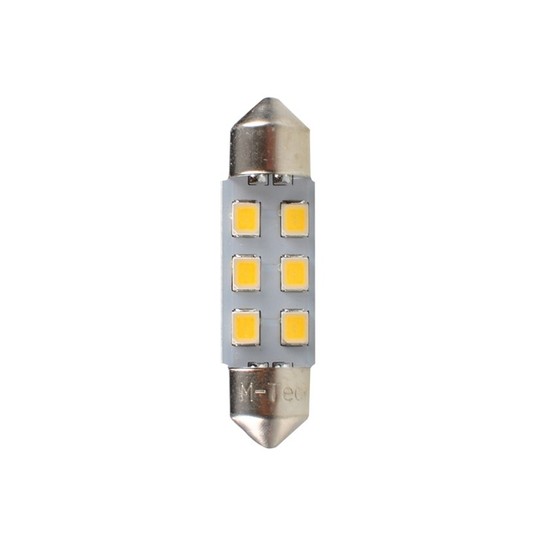 Dioda LED L028 - C5W 36mm 6xSMD2835 biała -zdjęcie numer 2