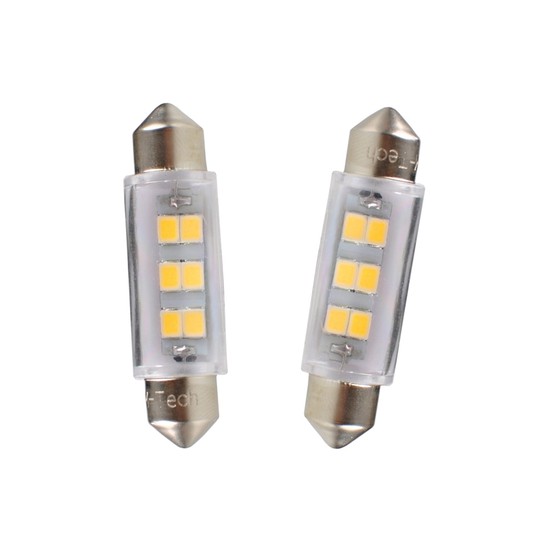 Dioda LED L091 - C5W 41mm 6xSMD2835 biała -zdjęcie numer 2