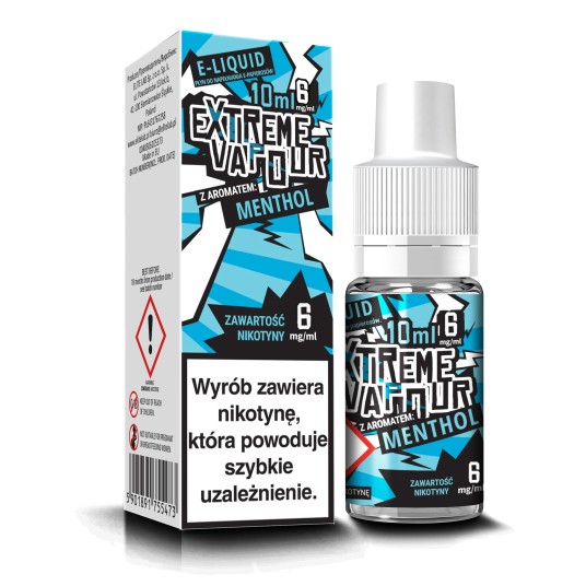 E-LIQUID Extreme Vapour 6mg/ml 10ml (Menthol) -zdjęcie numer 1