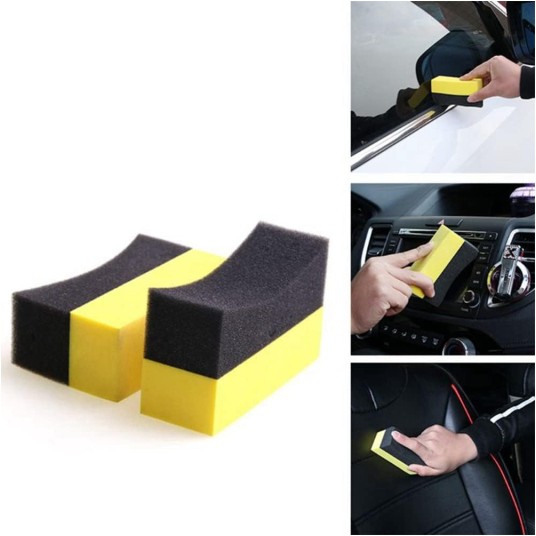 EM Automotive® Aplikator do Opon Gąbka w Kształcie Półksiężyca -zdjęcie numer 7