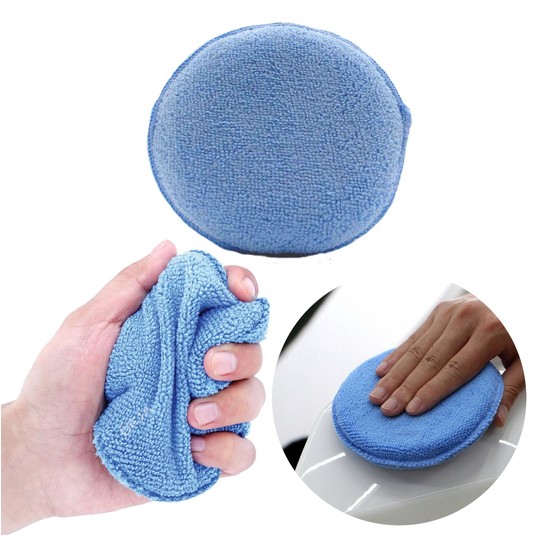 EM Automotive® Gąbka Aplikator Pad do Polerowania 125 mm -zdjęcie numer 1