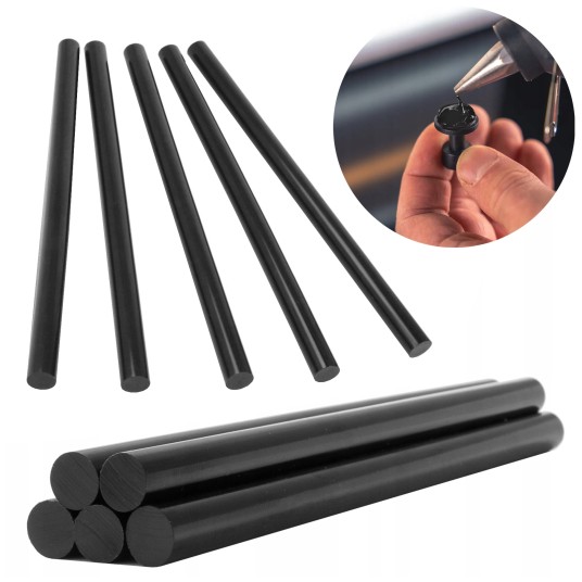 EM Automotive® Klej PDR Wkłady Klejowe Czarne 11 x 200 mm 5 Sztuk -zdjęcie numer 7