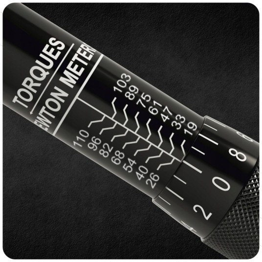 EM Automotive® Klucz Dynamometryczny z Blokadą 3/8 Cala 19 do 110 Nm Dwukierunkowy z Etui -zdjęcie numer 8