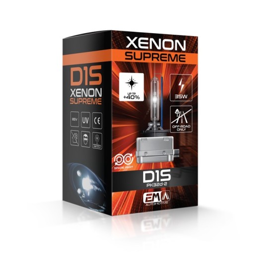 EM Automotive® Palnik Xenon Żarnik D1S 4300K 35W 85V Homologacja -zdjęcie numer 3