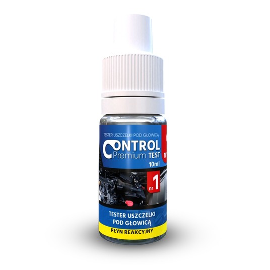 EM Automotive® Płyn Control Premium 10 ml do Testera Szczelności Uszczelki pod Głowicą CO₂ 1 Sztuka -zdjęcie numer 1
