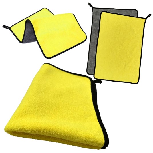 EM Automotive® Ręcznik z Mikrofibry do Osuszania Samochodu Szybkoschnący 60x40 cm -zdjęcie numer 1