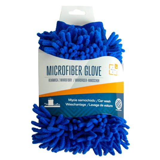 EM Automotive® Rękawica z Mikrofibry do Mycia Samochodu 25x18 cm -zdjęcie numer 1