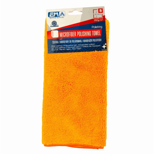 EM Automotive® Ściereczka z Mikrofibry 350 GSM Detailing Bez Rys i Smug do Auta -zdjęcie numer 1