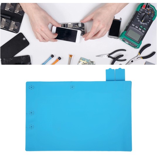 EM Automotive® Silikonowa Mata Serwisowa do Lutowania 30 × 45 cm -zdjęcie numer 8
