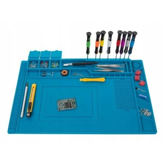 EM Automotive® Silikonowa Mata Serwisowa do Lutowania 30 × 45 cm -zdjęcie numer 5