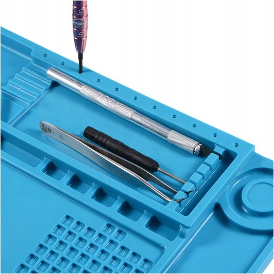 EM Automotive® Silikonowa Mata Serwisowa do Lutowania 30 × 45 cm -zdjęcie numer 4
