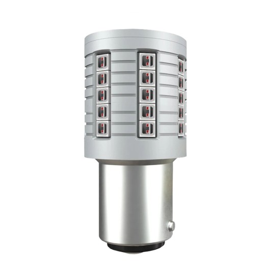 EM Automotive® Żarówka LED P21/5W 40 LED CSP SMD Czerwona do Światła Stop 1 Sztuka -zdjęcie numer 9