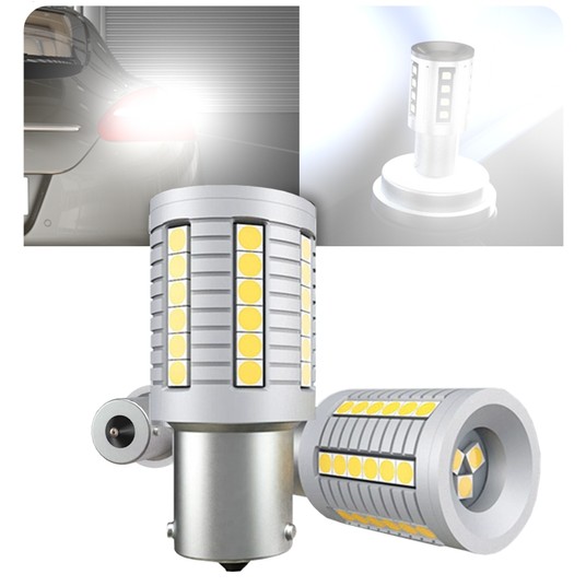 EM Automotive Żarówka LED S1 P21W 1156 Biała -photo number 5