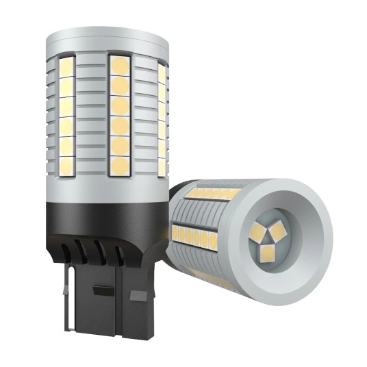 EM Automotive® Żarówka LED W21W T20 7440 S1 45 Diod SMD 3030 2350 LM CANBUS do Światła Wstecznego i -zdjęcie numer 1