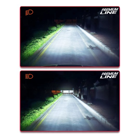 EM Automotive® Żarówki LED CSP H8 H9 H11 100 W 20000 LM CANBUS 360 Stopni -zdjęcie numer 6