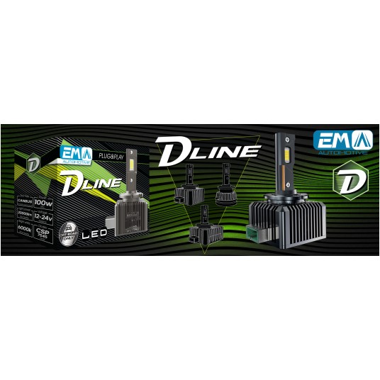 EM Automotive® Żarówki LED D3S 6000K 20000 LM CANBUS Plug and Play Zamiennik Xenon Komplet 2 Sztuki -zdjęcie numer 14