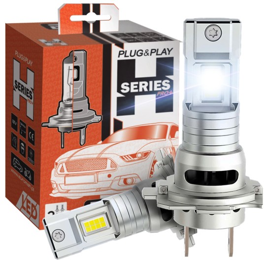 EM Automotive® Żarówki LED H7 12V 60W 13000 LM 6000K Xenon White Komplet 2 Sztuki -zdjęcie numer 1