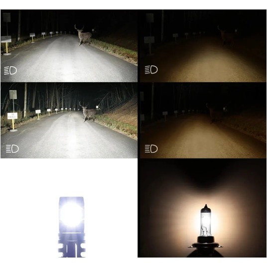 EM Automotive® Żarówki LED HB3 6000K CANBUS 1:1 Nowa Generacja Diod CSP -zdjęcie numer 3
