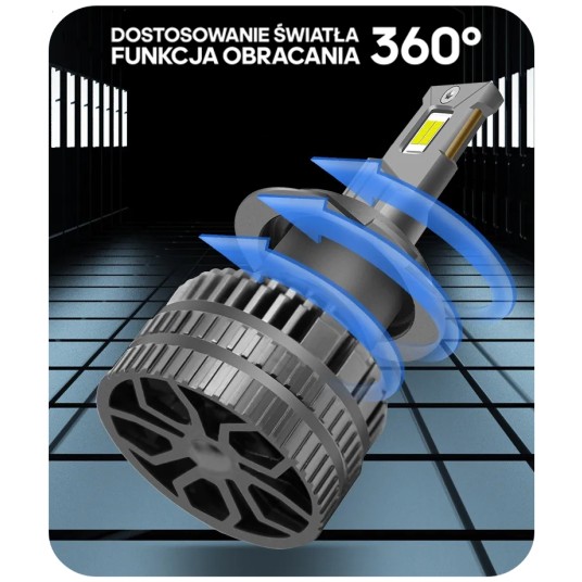 EM Automotive® Żarówki Retrofit LED H7 120 W 28000 LM CANBUS -zdjęcie numer 12