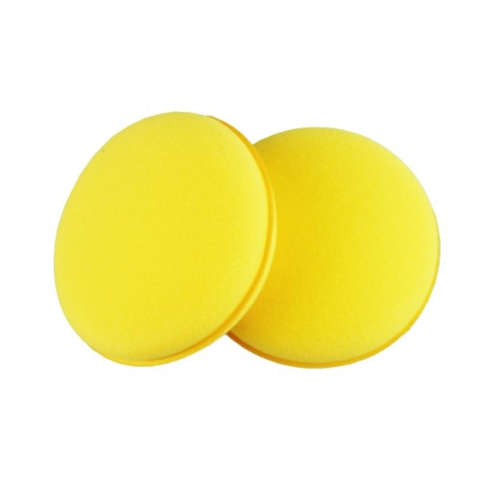 EM Automotive® Zestaw 2 Gąbek do Woskowania Aplikator Pad -zdjęcie numer 3