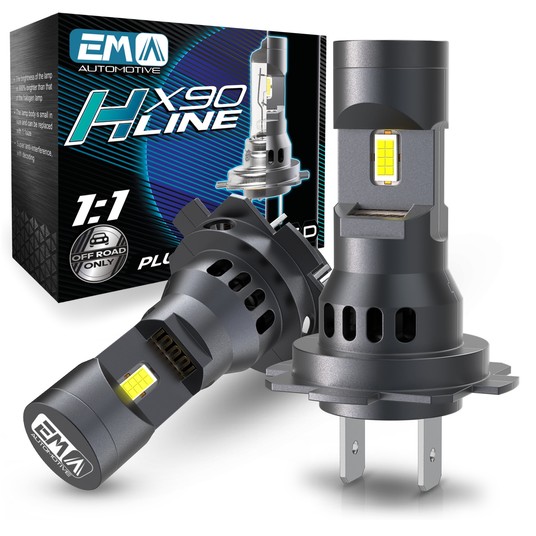 EM Automotive® Zestaw 2 Żarówek LED H7 Plug and Play 70 W LED -zdjęcie numer 1