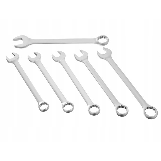 EM Automotive® Zestaw Kluczy Płasko-Oczkowych 12 Elementów 6–22 mm -zdjęcie numer 4