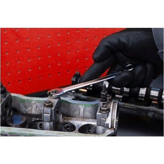 EM Automotive® Zestaw Kluczy Płasko-Oczkowych 8 Sztuk -zdjęcie numer 5