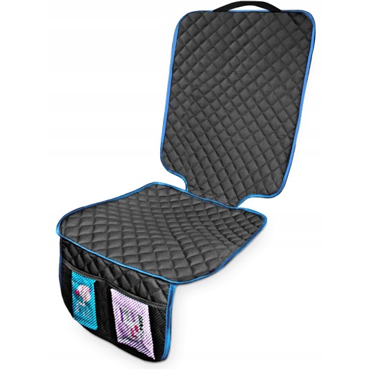 EM Automotive® Zestaw Mat Ochronnych pod Fotelik Samochodowy z Organizerem i Otworem ISOFIX -zdjęcie numer 12