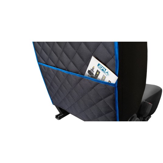 EM Automotive® Zestaw Mat Ochronnych pod Fotelik Samochodowy z Organizerem i Otworem ISOFIX -zdjęcie numer 7