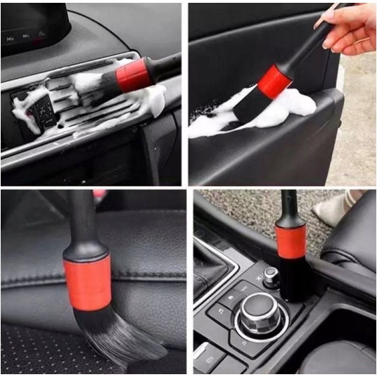 EM Automotive® Zestaw pędzli detailingowych do czyszczenia 5 szt -zdjęcie numer 10
