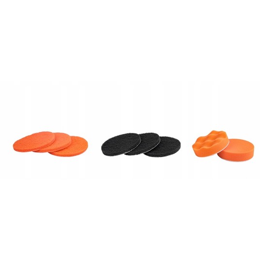 EM Automotive® Zestaw Szczotek Czyszczących i Polerskich na Wiertarkę XXL 22 Elementy 1/4" -zdjęcie numer 9