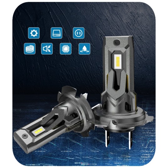 EM Automotive® Zestaw Żarówek LED DP-7 H7 Plug and Play Komplet 2 Sztuki -zdjęcie numer 11