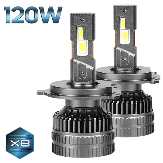 EM Automotive® Zestaw Żarówek LED Premium Line H4 X8 120 W Komplet 2 Sztuki -zdjęcie numer 16